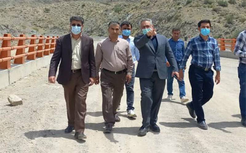 پایان عملیات اجرایی پل سرجاز در بزرگراه جیرفت کهنوج